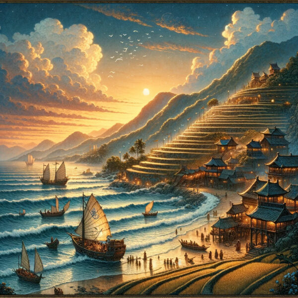 Die Terrassen von Shao Toa