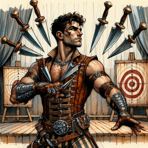 Valerian der Messerwerfer