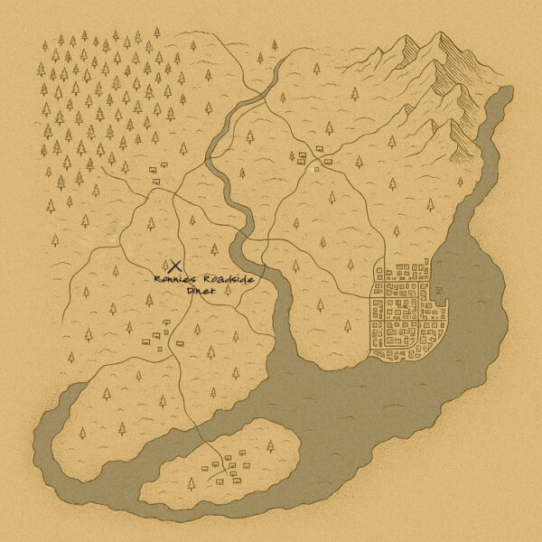 Ausschnitt des Ödlands