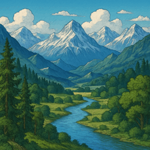 Siegelstein und Umland